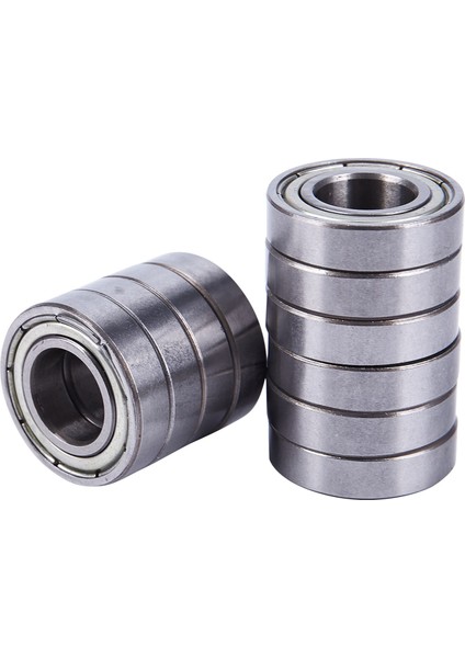 10 Adet 12MM x 24MM x 6mm Keçeli Sabit Bilyalı Radyal Rulmanlar 6901Z (Yurt Dışından)