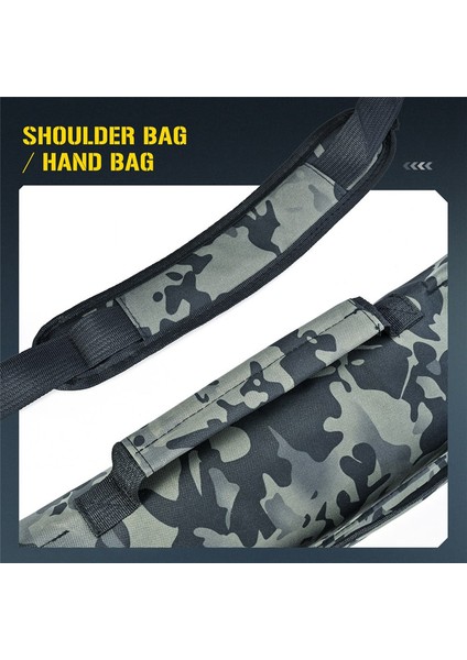 Leo Kamuflaj Çift Katmanlı Büyük Kapasiteli Katlanabilir Olta Çantaları Deniz Balıkçılığı Takımı Katlanabilir Çanta 160CM (Yurt Dışından) fiyatları