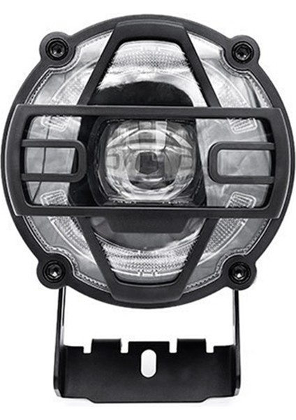 E-Bisiklet Farları 36V 48V Elektrikli Bisiklet Korna Işığı Su Geçirmez Alüminyum Alaşımlı Far Gece Sürüşü Ön Far (Yurt Dışından)