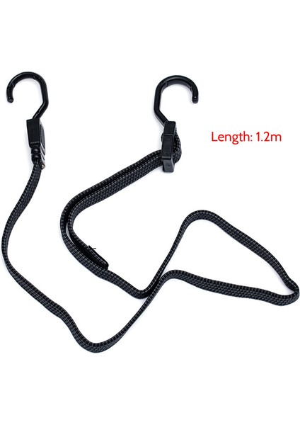 2 M Bisiklet Elastik Bağlama Halatı Bisiklet Bagaj Kayışı Ayarlanabilir Bungee Kabloları Kanca ile Bungee Raf Askıları Bisiklet Için (Yurt Dışından)