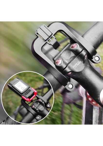 Bisiklet Lambası Tutucu Dağı Bisiklet Far Uzatma Braketi Standı Mtb Far Gidon Merkezi Montaj (Yurt Dışından) fırsatları