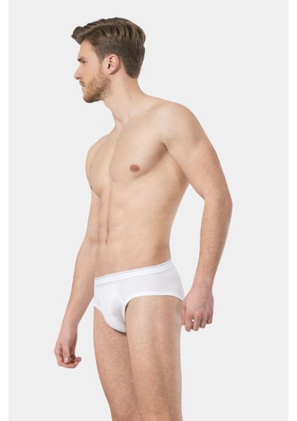 Erkek Likralı Slip 166/BEYAZ indirimleri