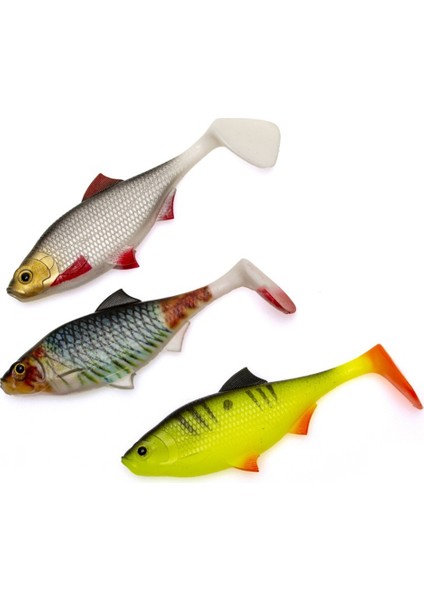 2 Paket Balıkçılık Swimbait Yumuşak Plastik Yemler, 3D Gözlü Kürek Kuyruklu Yüzme Yemleri, Batık Kürek Kuyruklu Yem Yemi Stili A (Yurt Dışından) indirimleri