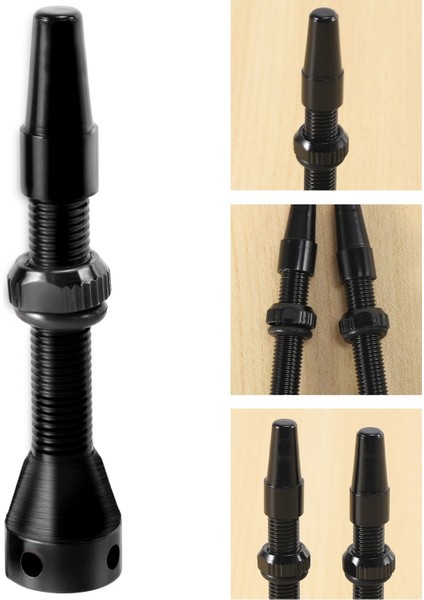 Yol Bisikleti ve Mtb Tubeless Vana Kökü Için 1 Çift 44MM Tubeless Hava Valfi (Yurt Dışından)