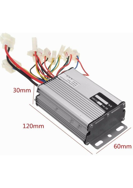 36V 1000W Fırçalanmış Denetleyici Elektrikli Bisiklet E-Bisiklet Scooter Fırça Hız Kontrol Motoru Elektrikli Scooter Için (Yurt Dışından)