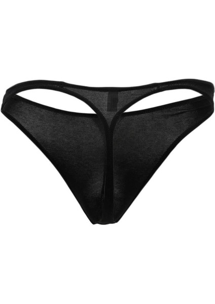 Siyah Erkek Modal Dar Kesim Tanga String 1280