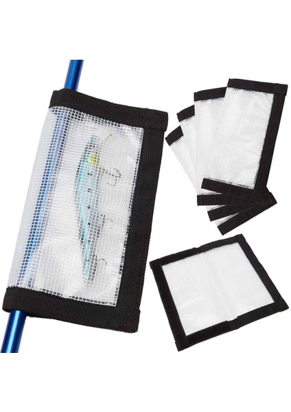 8 Adet Şeffaf Pvc Yem Balıkçılık Kancası Koruyucu Sarma Kapak Kılıfı Taşınabilir Yem Balıkçılık Takımı Saklama Çantaları (Yurt Dışından) fiyatları