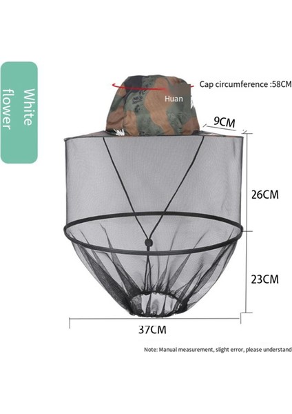 Yaz Yaprak Kamuflaj Açık Hava Sivrisinek Önleyici Balık Ağı Şapkası, Balık Tutma, Kamp ve Diğer Aktiviteler Için Uygun (Yurt Dışından) fırsatları