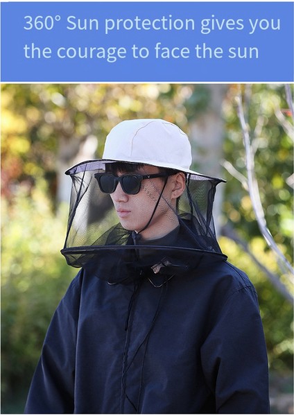 Yaz Yaprak Kamuflaj Açık Hava Sivrisinek Önleyici Balık Ağı Şapkası, Balık Tutma, Kamp ve Diğer Aktiviteler Için Uygun (Yurt Dışından) indirimleri