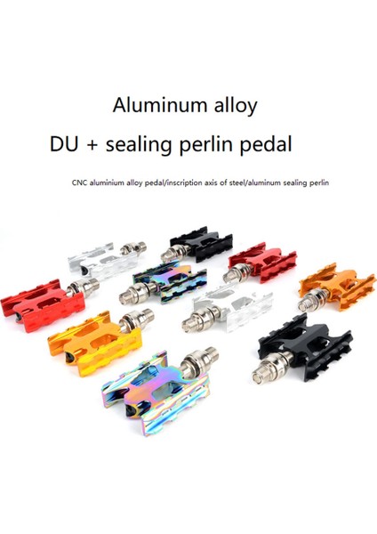 Evrensel Katlanır Bisiklet Pedalları mt Cnc Alüminyum Alaşımlı Mühürlü 3 Rulman Kaymaz Bisiklet Pedalları Bisiklet Parçaları, Siyah (Yurt Dışından) modelleri