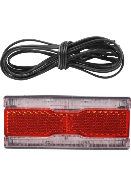 Bisiklet Dinamo Arka Işık ile Park Lambası Ac 6 V 0.5 W LED Bisiklet Arka Lambası Fit 50MM Montaj Deliği Bisiklet Rafı Taşıyıcı Lamba (Yurt Dışından)