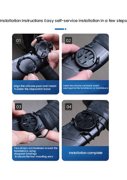 Bisiklet Bilgisayar Tabanı Kronometre Tutucu Montajı Hızölçer Standı Garmın Edge Igpsport Blackbird Xoss Için (Yurt Dışından)