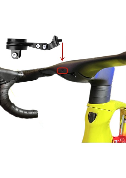 Trek Entegre Gidona Bilgisayar Montaj Braketi Gopro Için Xoss C406/206 Wahoo Bryton,b Için Bilgisayar Montajları (Yurt Dışından)