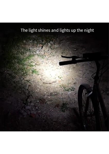 Floodlight 4800MAH Bisiklet Aydınlatma Farı, Bisiklet Işığı Yüksek Parlaklık Dağ Bisikleti Şarj Bisiklet LED (Yurt Dışından)