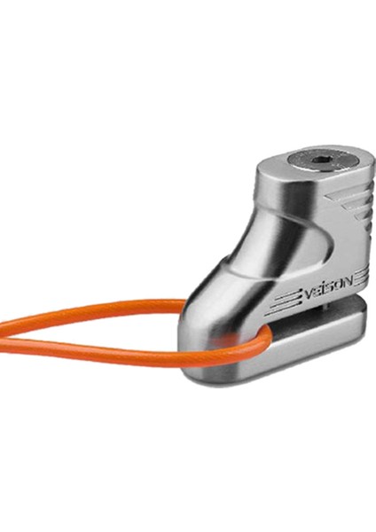 Veison Motosiklet Disk Fren Kilidi 5mm Mtb Bisiklet Elektrikli Araba Hırsızlık Önleyici Bisiklet Disk Kilidi Motosiklet Hırsızlık Önleyici Fren Kilidi—gümüş (Yurt Dışından)