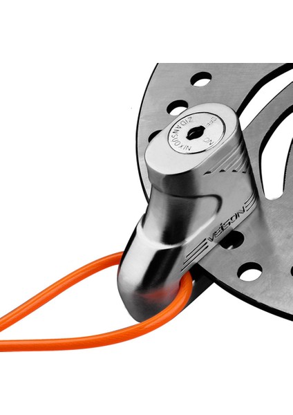 Veison Motosiklet Disk Fren Kilidi 5mm Mtb Bisiklet Elektrikli Araba Hırsızlık Önleyici Bisiklet Disk Kilidi Motosiklet Hırsızlık Önleyici Fren Kilidi—gümüş (Yurt Dışından)