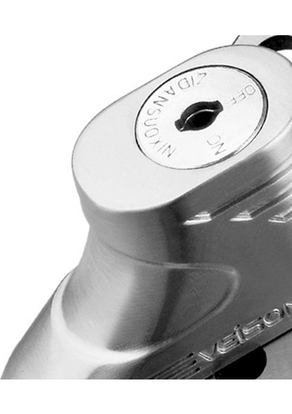 Veison Motosiklet Disk Fren Kilidi 5mm Mtb Bisiklet Elektrikli Araba Hırsızlık Önleyici Bisiklet Disk Kilidi Motosiklet Hırsızlık Önleyici Fren Kilidi—gümüş (Yurt Dışından)