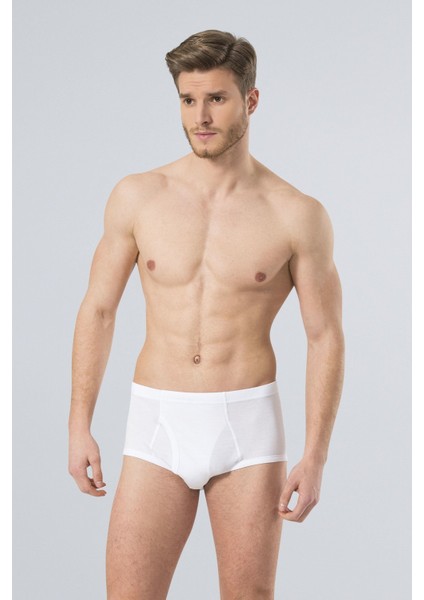 Erkek Ribana Slip 113/BEYAZ