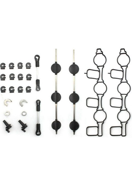 Giriş Emme Manifoldu Girdap Kanatçıkları Onarım Seti 059129711CK Audi A4 A5 A6 A7 A8 Q5 Q7 Vw Touareg 059129712 059129712BQ (Yurt Dışından)