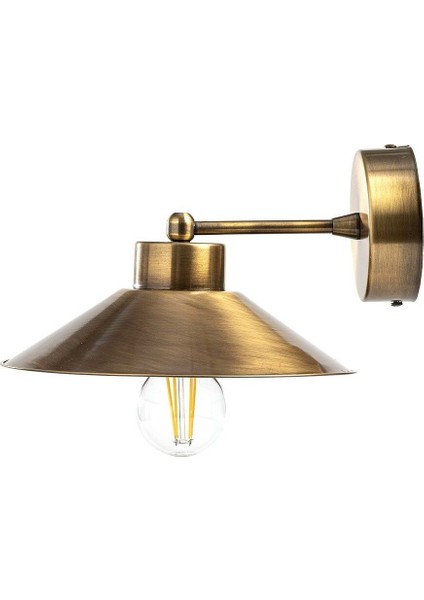 Konik Şapkalı Aplik Antik Bronz fırsatları