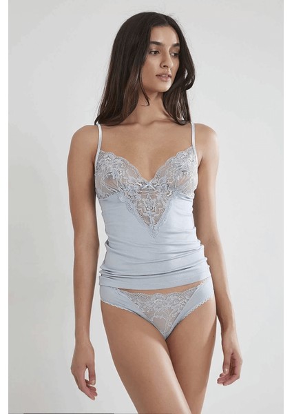 Kaşkorse Penye Askılı Atlet Külot Takım 345 Mint