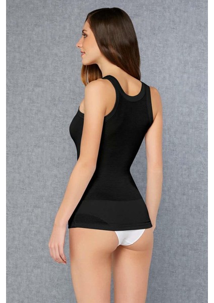 Kadın Micro Modal Ince Kumaş Geniş Yaka Günlük Atlet 9311 modelleri