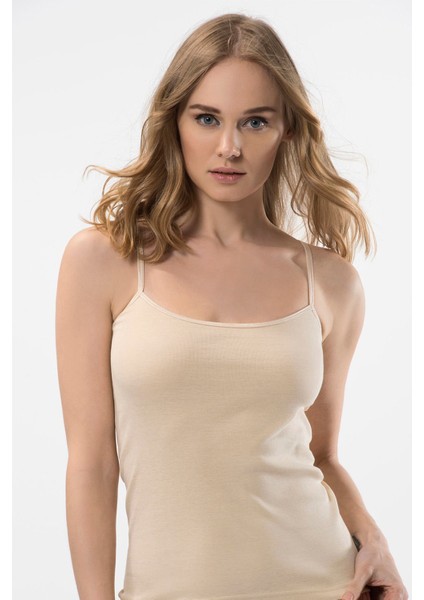 Kadın Ip Askılı Kaşkorse 2’li Pamuklu Atlet 214/TEN fiyatları