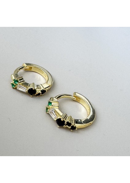 Bageto 2 Gümüş Küpe MS3184, 925 Ayar Gümüş, Ithal Ürün