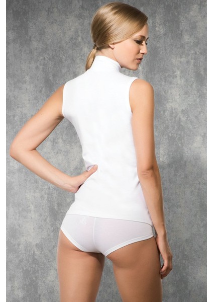 Kadın Modal Balıkçı Yaka Sıfır Kol Günlük Atlet 9313 fiyatları