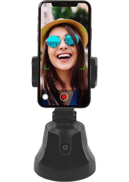 Fit N Joy 0547 360 Siyah Derece Yüz Takip Telefon Tutucu Gimbal