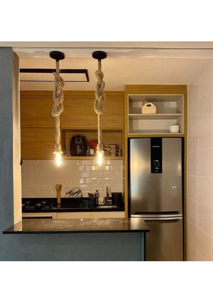 Özcan Life, Rözanslı , 20MMJÜT Halat, E27 Duylu 130 cm , Görselle Birebir, 1 Adet