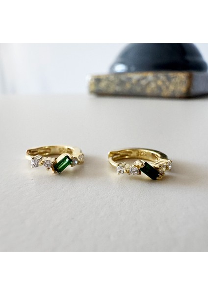 Bageto Gümüş Küpe MS3183, 925 Ayar Gümüş, Ithal Ürün