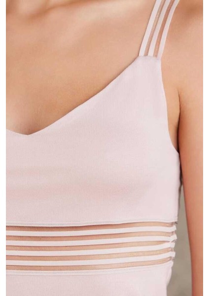 Pudra Penye Atlet Külot Kadın Iç Çamaşırı Takımı 300 modelleri