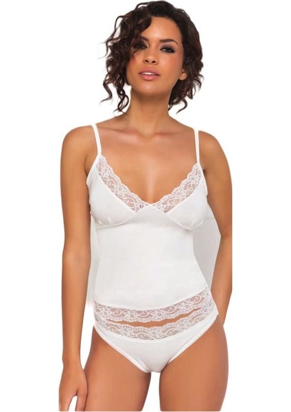 Kaşkorse Penye Çeyizlik Atlet Külot Tk 365