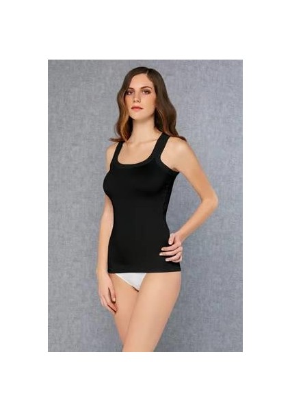 Kadın Micro Modal Ince Kumaş Geniş Yaka Günlük Atlet 9311