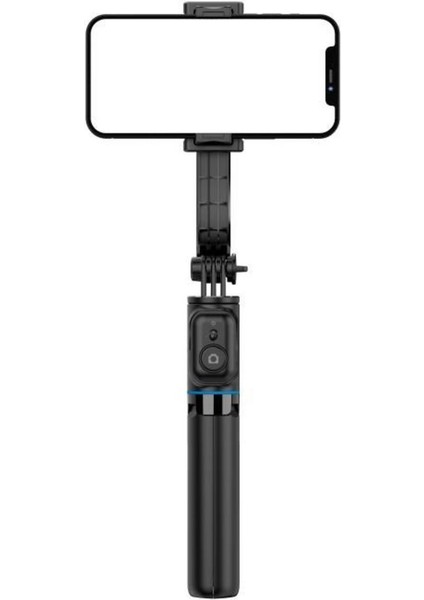 C01 Çok Amaçlı Tripod Kumandalı Selfie Çubuğu Siyah modelleri