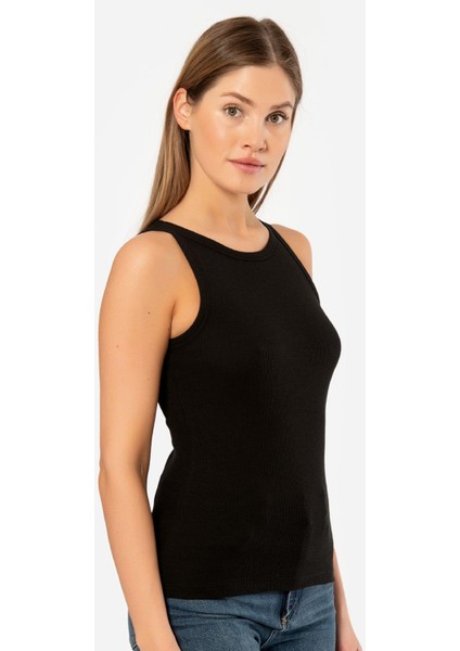 Kadın Halter Yaka Fitilli Atlet 3403/SIYAH fiyatları