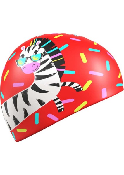 zebra silikon çocuk bone