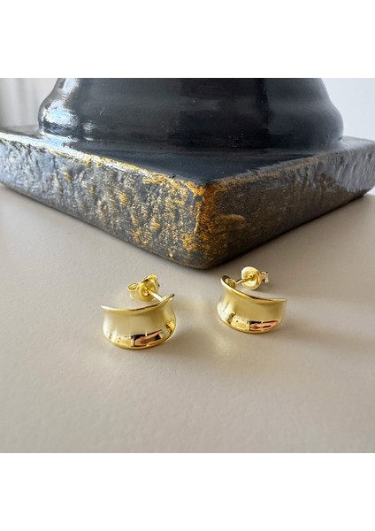 Bombeo Gümüş Küpe MS3182, 925 Ayar Gümüş, Ithal Ürün