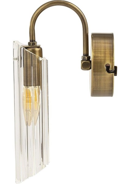 Kesik Cam Aplik, Antik Bronz modelleri