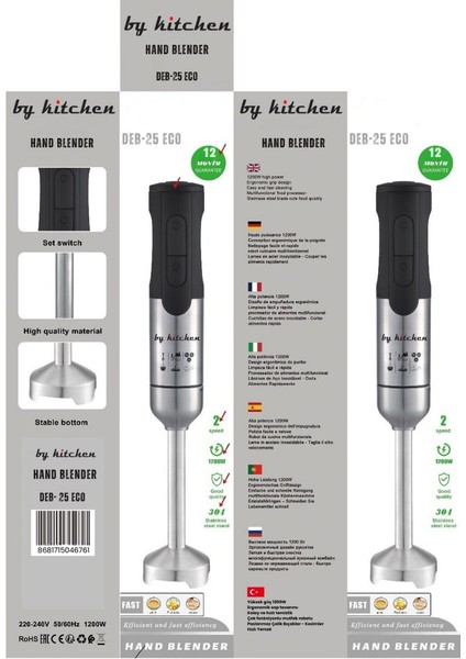 Profesyonel El Blender