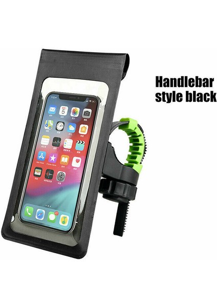 Bisiklet Motor Bisikleti Telefon Kılıfı Montajı 360 Su Geçirmez (Yurt Dışından)