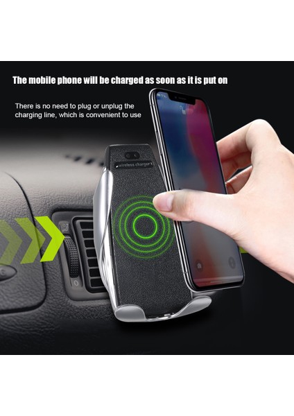 Otomatik Tıkanan Kablosuz Şarj Cihazı 360 Derece Dönen Hızlı Şarj (Yurt Dışından) modelleri