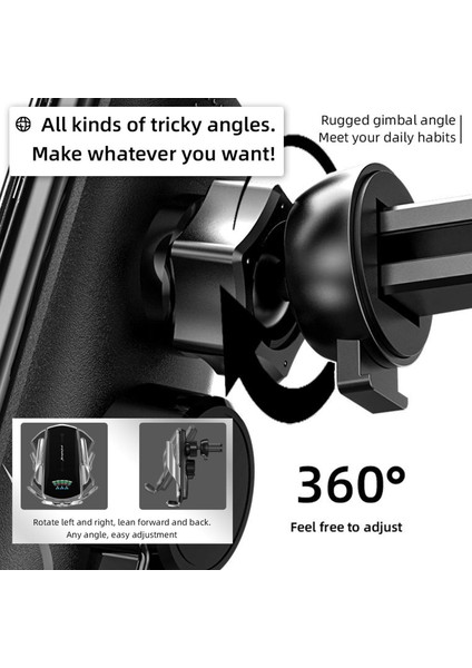 N1 Kablosuz Araba Şarjı Otomatik Sıkıştıran Hızlı Şarj (Yurt Dışından) indirimleri