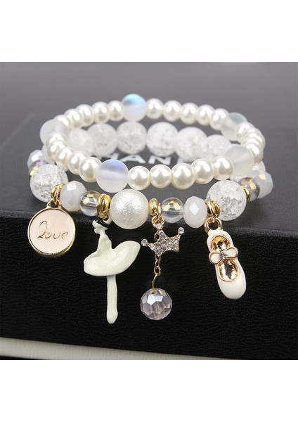 Koyu Altın Gül Kore Pop Taze Çiçek Bileklikleri Kadınlar Için Basit ve Taze Öğrenci Kristal Boncuk Bilezik Hediye Kadın Takı (Yurt Dışından) modelleri