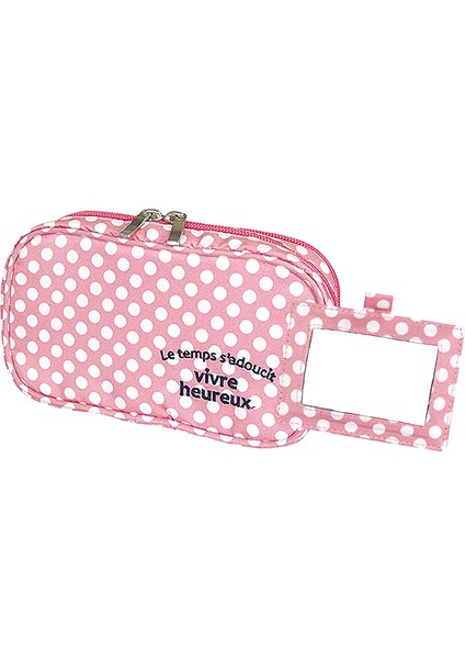 2 Katlı Seyahat Için Taşınabilir Makyaj Çantası (Yurt Dışından)