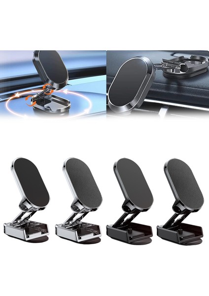 Alüminyum Katı 360° Döner Manyetik Kırılabilir Araba Cep Telefonu Tutacağı (Yurt Dışından) fırsatları