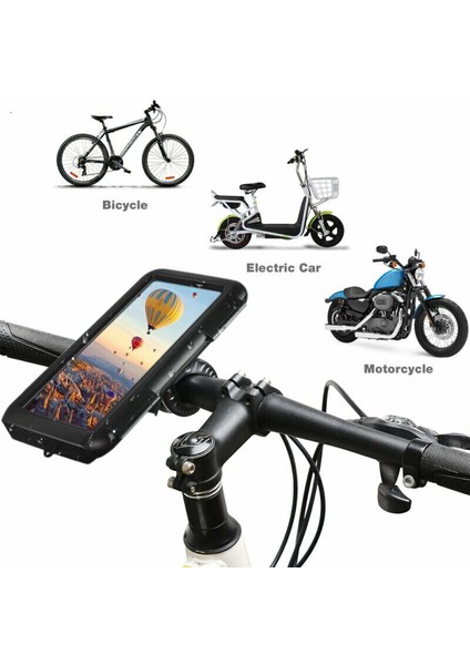 Bisiklet Telefon Kılıfı Montajı 360° Su Geçirmez (Yurt Dışından) modelleri