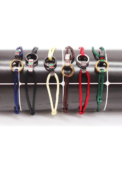 No.6 Boyutu Totabc Paslanmaz Çelik Ayarlı Halat Iki Renk Metal Aşk Mektubu Kazıma Bileklik Kadın Erkek Cinsiyetler Arası Sevgililer Günü Modası (Yurt Dışından) modelleri