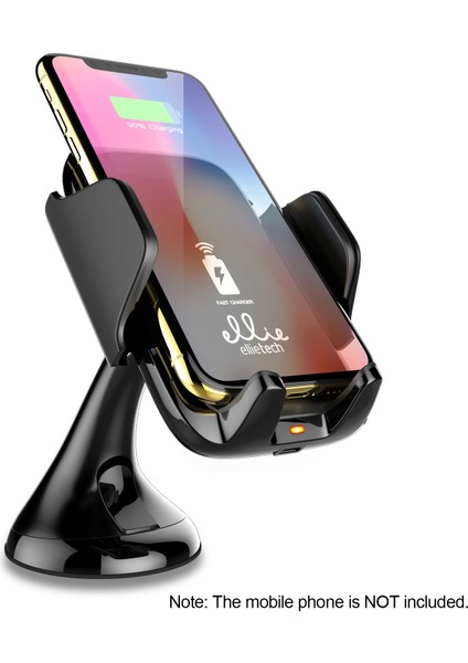 Ellietech CS201 Kablosuz Araba Şarj Cihazı ve Telefon Tutucu 2'li Hızlı Şarjlı Dönebilen (Yurt Dışından) fırsatları